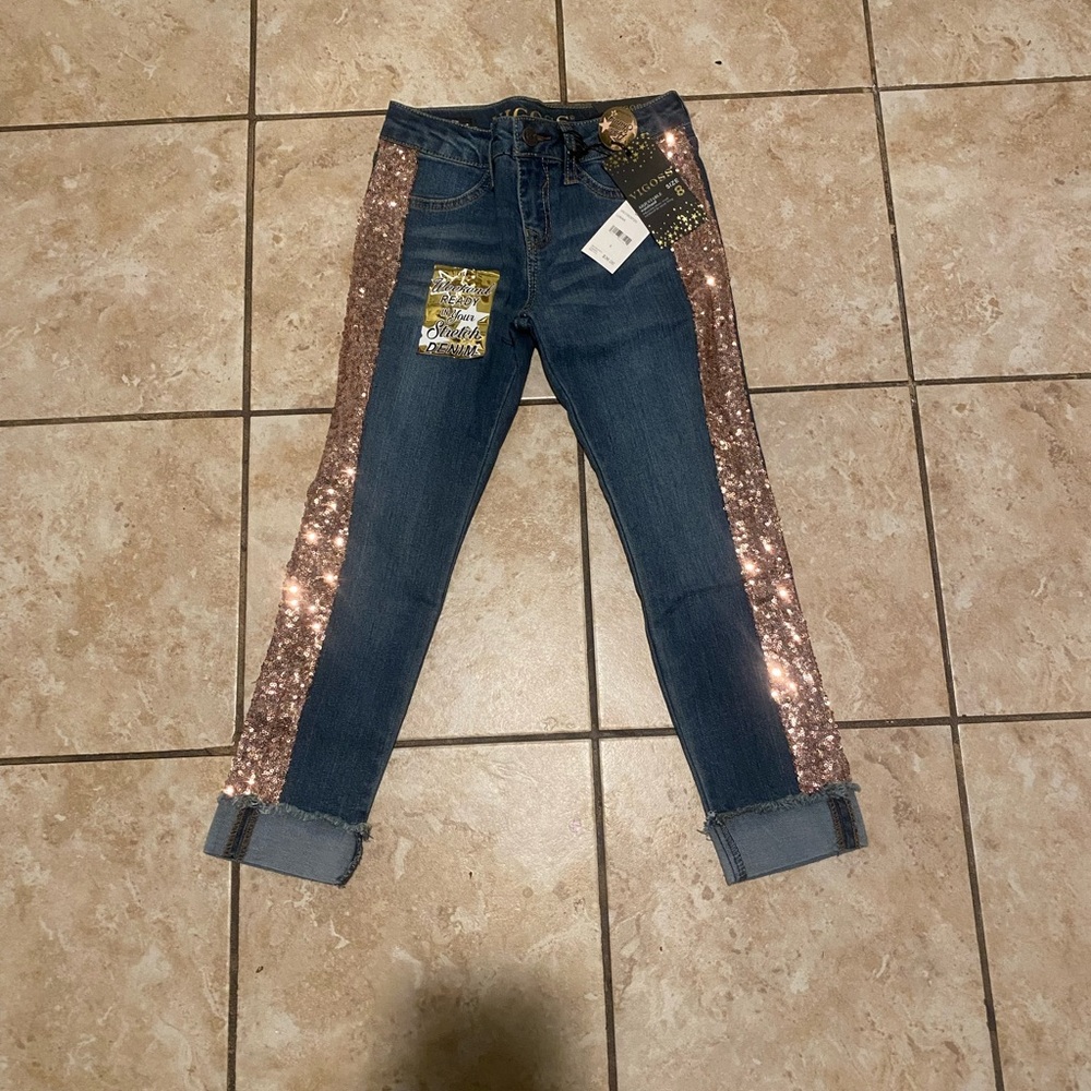 Vigoss kids jeans size 8 brand new